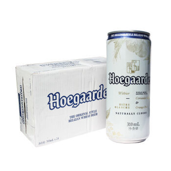 福佳hoegaarden比利时风味精酿啤酒福佳白啤酒310ml24听