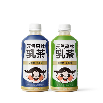 元气森林 阿萨姆奶茶 450ml*6瓶装