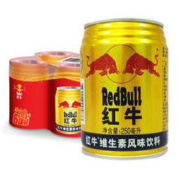 red bull 红牛 运动型功能饮料 250ml*24罐