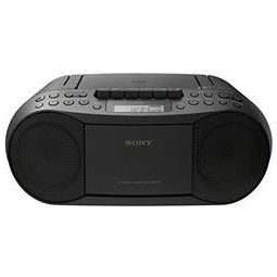 sony 索尼 cfds70b.cek 经典cd和带有收音机的磁带,boombox-黑色 604.