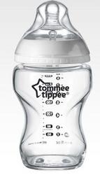 汤美星（Tommee Tippee）TT CTN 250毫升玻璃奶瓶 0个月以上 *2件