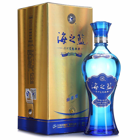 洋河yanghe海之蓝42度520ml6瓶整箱装