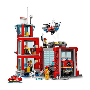 lego 乐高 city 城市系列 60215 城市消防局 *2件