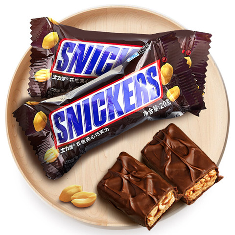 snickers士力架花生夹心巧克力1kg399元