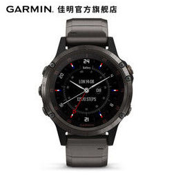 garmin 佳明 fenix5x plus 运动智能手表 钛合金