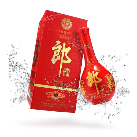 langjiu 郎酒 红花郎十 53%vol 酱香型白酒