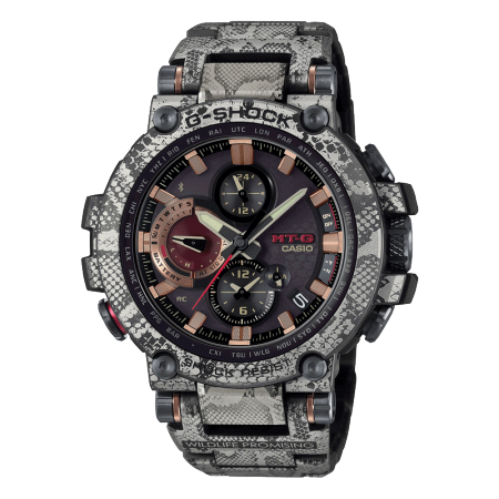 casio 卡西欧 g-shock mtg-b1000 非洲岩蟒纪念表款 男士石英表