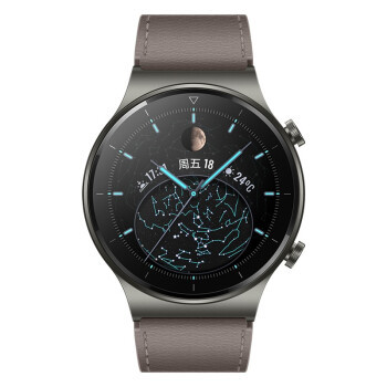 huaweiwatchgt2pro华为手表运动智能手表双表带46mm灰2388元