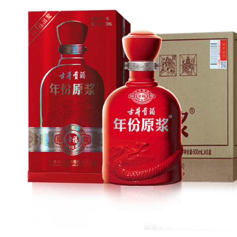 古井贡酒 年份原浆 50度 500ml*6瓶 720元