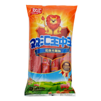 双汇王中王 火腿肠香肠 30g*9/袋 270g 速食香肠 11.99元