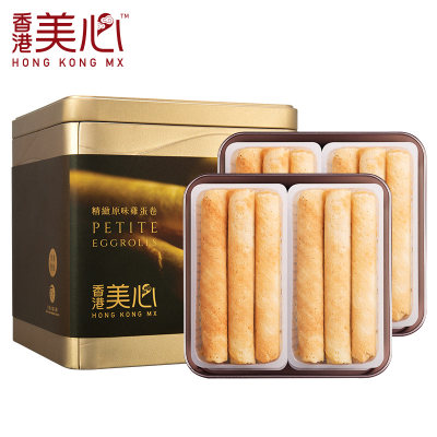 香港美心 原味鸡蛋卷铁礼盒 208g