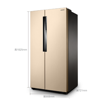 samsung 三星 rs62maj00fe/sc 对开门冰箱 638l