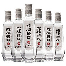 沱牌(tuopai)沱牌特级t68 45度480ml*6瓶整箱装浓香型白酒 408元-聚