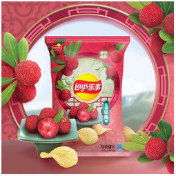 乐事(lay's 2021年春季限定薯片 生津杨梅味 60g*3件 18.69元(合6.