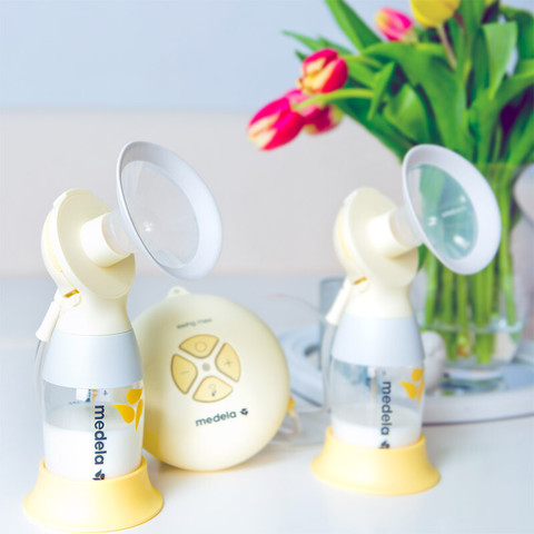 medela 美德乐 丝韵·翼系列 1010338311 双边电动吸奶器 舒悦礼盒装