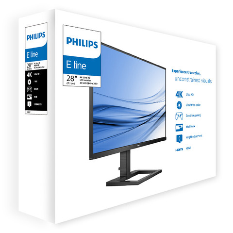 philips飞利浦288e2e28英寸ips显示器4k1197srgb1699元