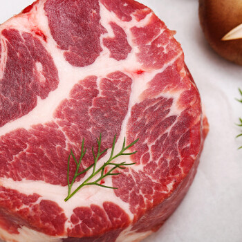 京东跑山猪 黑猪肉梅花肉 400g *3件