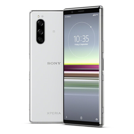 sony索尼xperia54g手机6gb128gb霜灰4399元