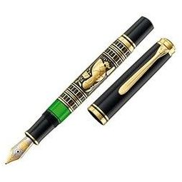 pelikan百利金m900toledo900钢笔笔尖礼盒黑色m