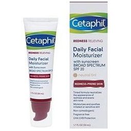 cetaphil 丝塔芙缓解红润日用面部保湿霜 spf 20,1.7 盎司(约 48.