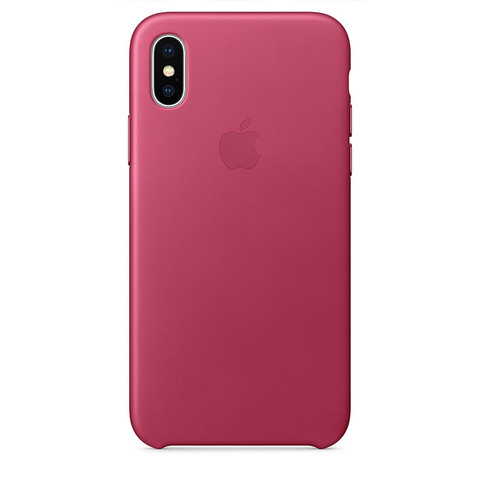 apple 苹果 iphonex 原装皮革手机壳 暖粉色 *2件