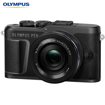 奥林巴斯olympuspenepl10微单相机数码相机微单套机黑色1442mmf3556