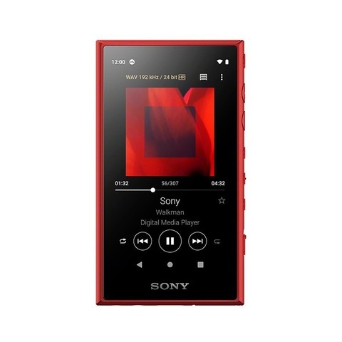 sony 索尼 nw-a105 无线hi-res 音乐播放器mp3 红色 16gb