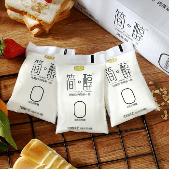君乐宝 简醇 无蔗糖 150g *6袋旅行装 低温酸奶酸牛奶