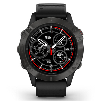 garmin 佳明 fenix6 多功能手表 dlc旗舰蓝宝石版(非太阳能)