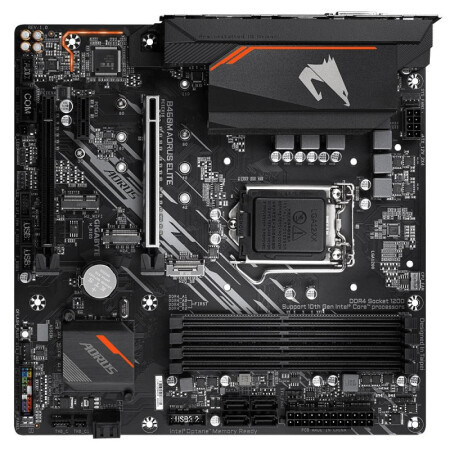 gigabyte 技嘉 b460m aorus elite 小雕主板 intel 酷睿 i5-10400f