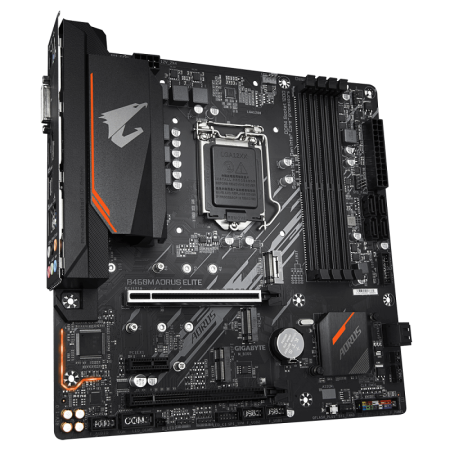 gigabyte 技嘉 b460m aorus elite 小雕主板 intel 酷睿 i5-10400f