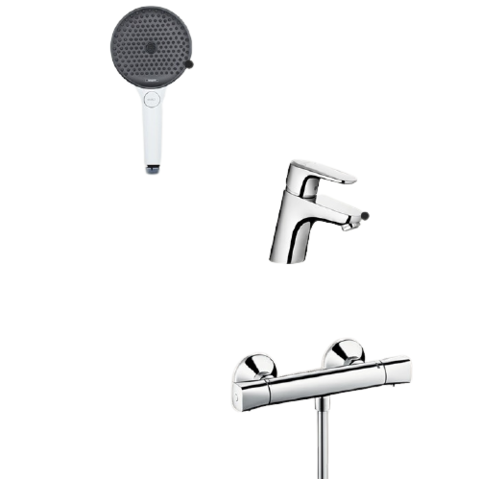 hansgrohe 汉斯格雅 境雨系列 手持花洒套装 268657手持花洒 13122007