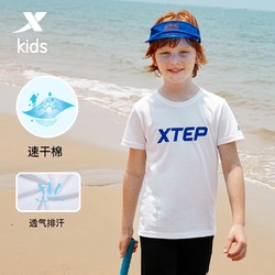 XTEP 特步 男童短袖T恤