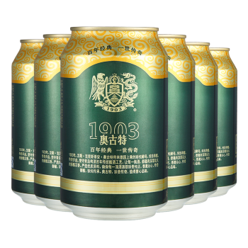 青岛啤酒奥古特330ml 6听