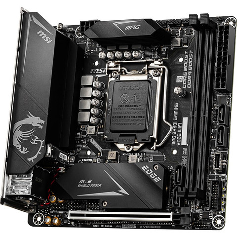 msi微星mpgb460igamingedgewifi刀锋板电脑主板intelb460lga1200