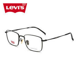 levis李维斯眼镜框钛材质男潮多边形个性斯文近视超轻