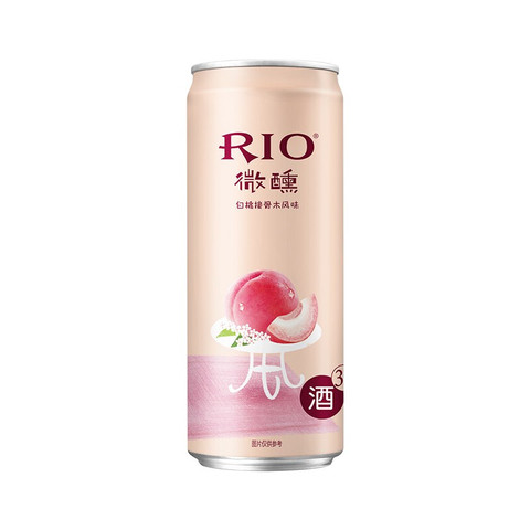 锐澳(rio)洋酒 预调 鸡尾酒 果酒 微醺美好生活系列 3度 330ml*10罐(5