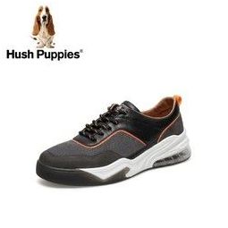 hush puppies 暇步士 暇步士老爹鞋男鞋2021年春新层次拼接撞色鞋底