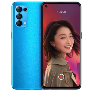 opporeno55g手机8gb128gb极光蓝