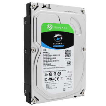 seagate 希捷 酷鹰skyhawk系列 3.5英寸监控级硬盘 4tb