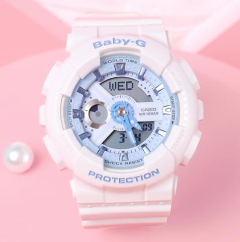 casio 卡西欧 主题系列 ba-110be 女士电子手表