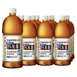 suntory 三得利 三得利乌龙茶无糖饮料1.