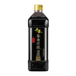 千禾 酱油 春曲原酿 酿造酱油1l 不使用添加剂 11.95元(需买2件,共23.