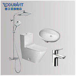 duravit 德立菲 杜拉维特马桶215701 006059连体马桶缓降台下盆046651