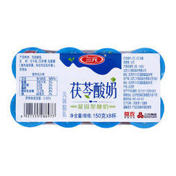 sanyuan三元茯苓酸奶酸牛奶原味150g82064元需买3件共6192元