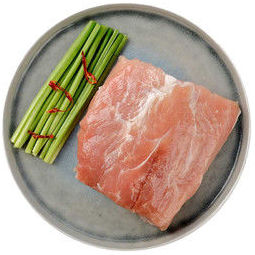 long da 龙大 肉食 猪里脊肉500g 出口日本级 猪通脊猪肉生鲜 16.9元