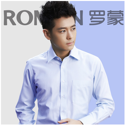 romon 罗蒙 romon 罗蒙 1c73038 男士休闲衬衫 59元