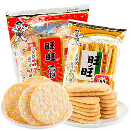 want want 旺旺 仙贝52g 雪饼84g 2.9元