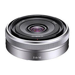 sony 索尼 aps-c画幅微单e口定焦镜头 a6400 a6300 a6500镜头 e16mmf