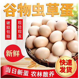 我老家 土鸡蛋鲜鸡蛋虫草蛋笨鸡蛋柴鸡蛋山林散养新鲜直发 40枚装 虫
